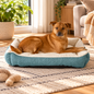 LittleOak Luxe Cuddler Dog Bed