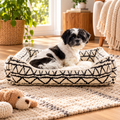 LittleOak Boho Bolster Pet Bed