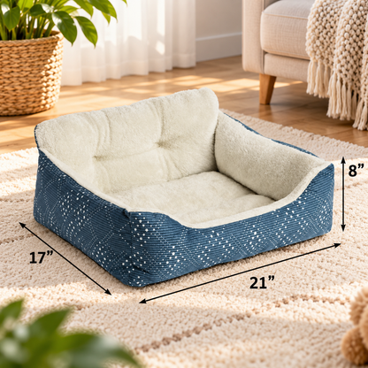 LittleOak Cozy Puppy Bolster Bed
