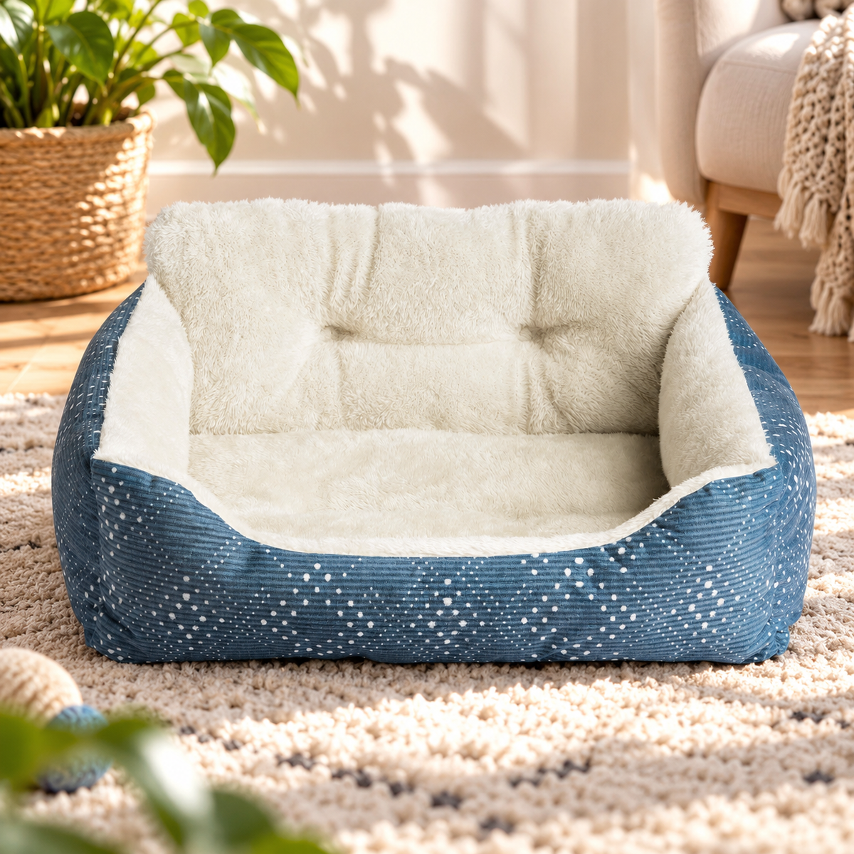 LittleOak Cozy Puppy Bolster Bed
